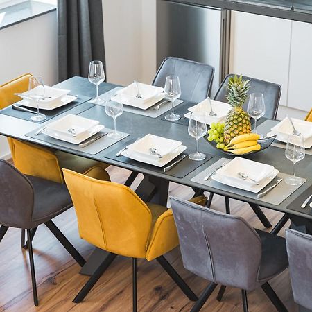 Golden Home With Barbecue, Yoga, Football Table Sinsheim Exterior photo